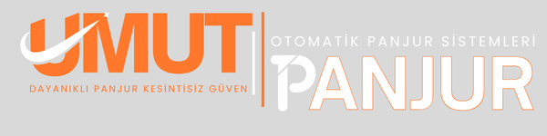 Umut panjur arkaplan gri logo