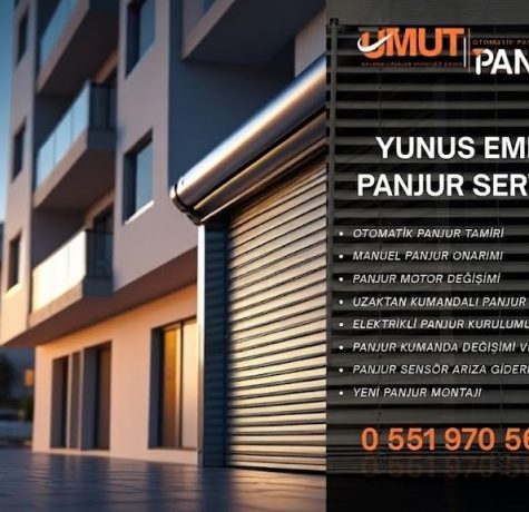 Yunus Emre panjur tamiri